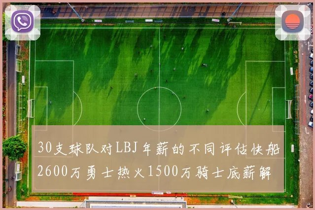 30支球队对LBJ年薪的不同评估快船2600万勇士热火1500万骑士底薪解析